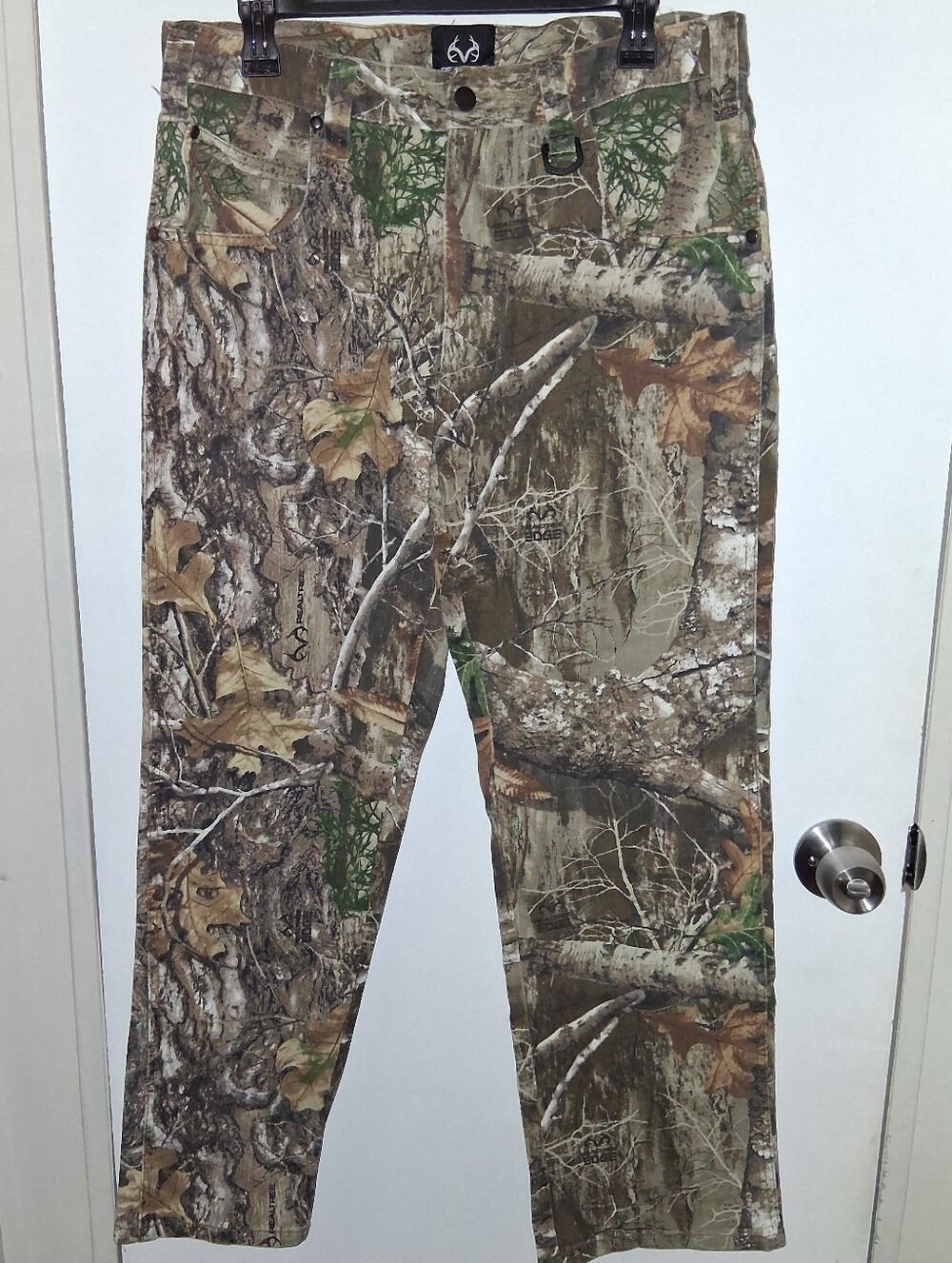Realtree Men's Camouflage Hunting Pants - Brown/Green/Gray Print